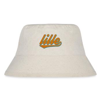Retro Lille France - Stanley/Stella Recycled Bucket Hat - natural - Front