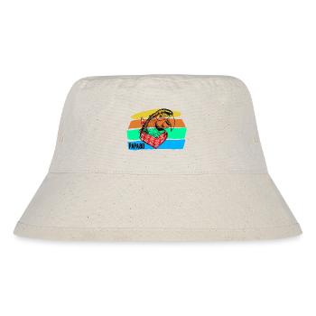Parrot - Stanley/Stella Recycled Bucket Hat - natural - Front