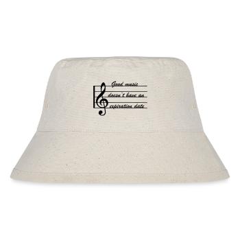 Die Erde hat schöne Musik für diejenigen, die zuhören * - Stanley/Stella recycelter Bucket Hat - Naturweiß - Vorne