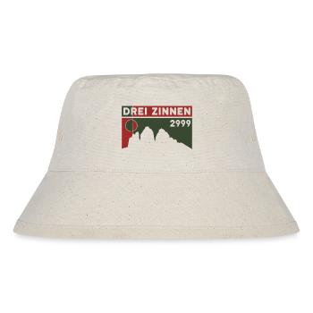 Drei Zinnen Tre Cime Lavaredo Dolomiten Wanderung - Stanley/Stella recycelter Bucket Hat - Naturweiß - Vorne