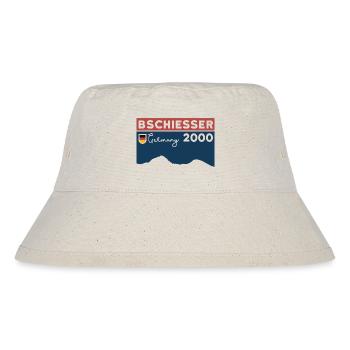 Bschießer Bschiesser Wandern Berg Kante Klettern - Stanley/Stella recycelter Bucket Hat - Naturweiß - Vorne