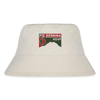 Piz Bernina Besteigung Bergtour Berg Tour Souvenir - Stanley/Stella recycelter Bucket Hat - Naturweiß - Vorne