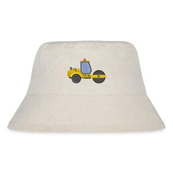 Road roller - Stanley/Stella Recycled Bucket Hat - natural - Front
