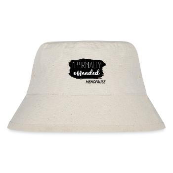hot flashes menopause - Stanley/Stella Recycled Bucket Hat - natural - Front
