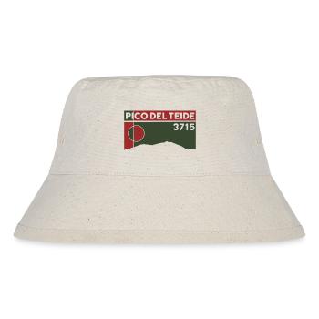 Pico del Teide Besteigen Wanderung Höhe Teneriffa - Stanley/Stella recycelter Bucket Hat - Naturweiß - Vorne