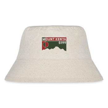 Mount Kenya Wanderung Trekking Klettern Geschenk - Stanley/Stella recycelter Bucket Hat - Naturweiß - Vorne