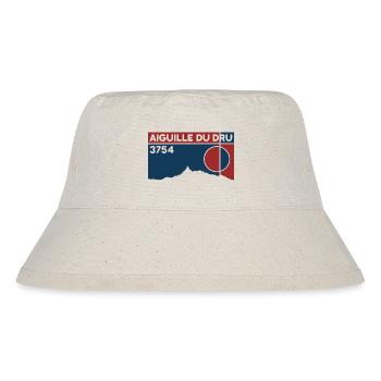 Aiguille Du Dru Mont Blanc Massiv Wandern Trekking - Stanley/Stella recycelter Bucket Hat - Naturweiß - Vorne