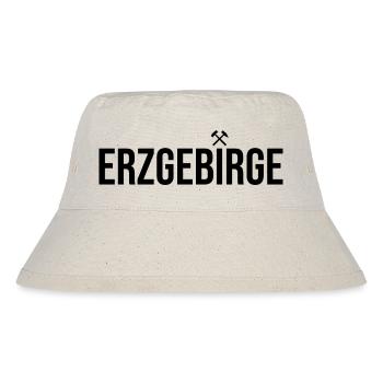 Bergbau Erzgebirge - Stanley/Stella recycelter Bucket Hat - Naturweiß - Vorne