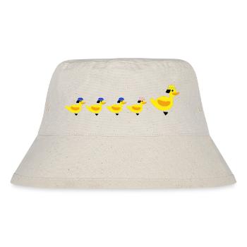 Fire Brigade Ducks - Family - Stanley/Stella Recycled Bucket Hat - natural - Front