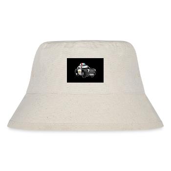 police - Stanley/Stella Recycled Bucket Hat - natural - Front