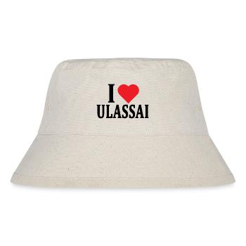 T-shirt I love Ulassai t-shirt Sardinia - Stanley/Stella Recycled Bucket Hat - natural - Front