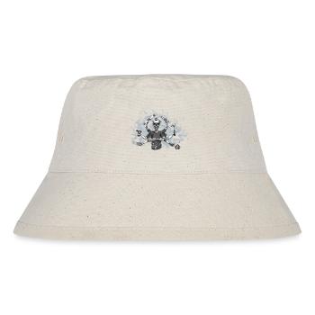 Allrounder, Multitalent, Hausmeister, Handwerker - Stanley/Stella recycelter Bucket Hat - Naturweiß - Vorne