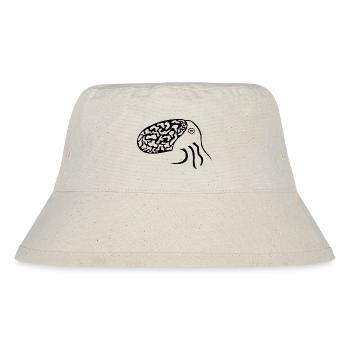 Squid reduced to a few shapes - Stanley/Stella Recycled Bucket Hat - natural - Front