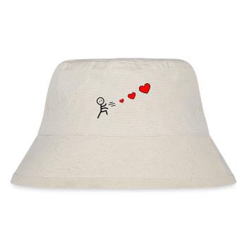 I'm offering you hearts - Stanley/Stella Recycled Bucket Hat - natural - Front