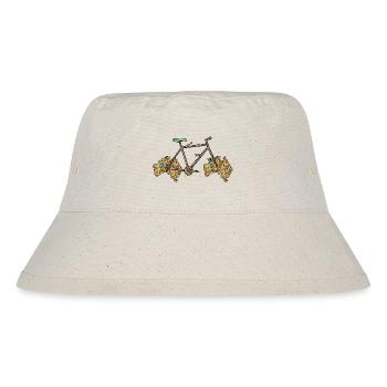 Australian Bike, Australian Map, Aussie Bicycle - Stanley/Stella Recycled Bucket Hat - natural - Front