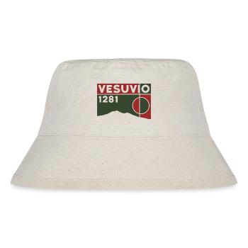 Wandern Vesuv Vesuvio Neapel Vulkan Berg Souvenir - Stanley/Stella recycelter Bucket Hat - Naturweiß - Vorne