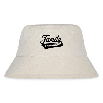 Famille En Vacances (Vacances En Famille / Noir) - Bob recyclé Stanley/Stella - blanc naturel - Devant