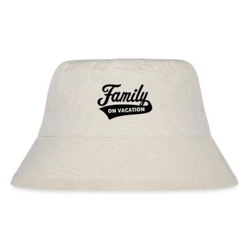Famille En Vacances (Vacances En Famille / Noir) - Bob recyclé Stanley/Stella - blanc naturel - Devant