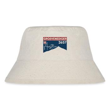 Großvenediger Tour Skitour Bergtour Normalweg - Stanley/Stella recycelter Bucket Hat - Naturweiß - Vorne