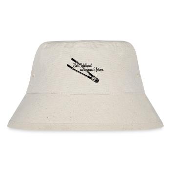 Schlüssel zum Herz Love - Stanley/Stella recycelter Bucket Hat - Naturweiß - Vorne