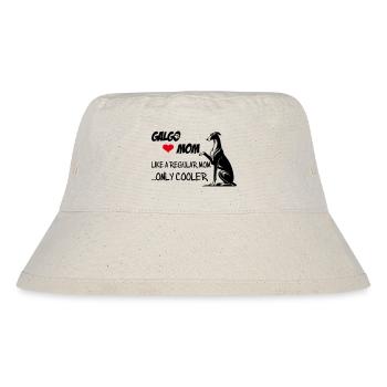 Galgo Mom - Stanley/Stella recycelter Bucket Hat - Naturweiß - Vorne