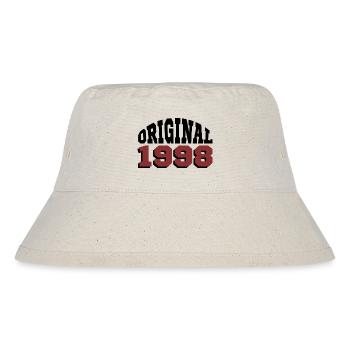 Ursprünglich: 1998 - Stanley/Stella recycelter Bucket Hat - Naturweiß - Vorne