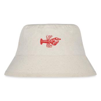 Lobster - Stanley/Stella Recycled Bucket Hat - natural - Front