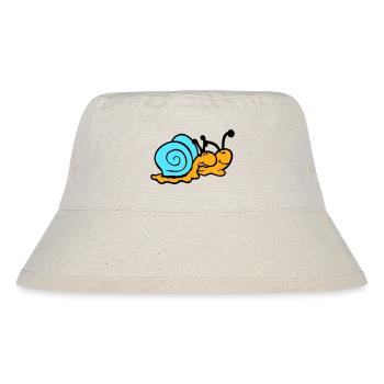 2 Snail Shell Snails Team In Love Friends - Stanley/Stella Recycled Bucket Hat - natural - Front