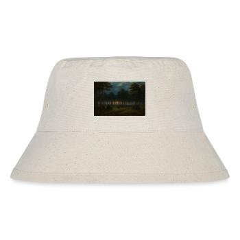 Dusk in the dark forest - Stanley/Stella Recycled Bucket Hat - natural - Front