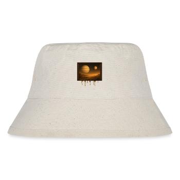 Melting Worlds - Stanley/Stella Recycled Bucket Hat - natural - Front
