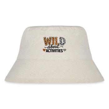 Wild About Activities Safari Design d’estampes animales - Bob recyclé Stanley/Stella - blanc naturel - Devant
