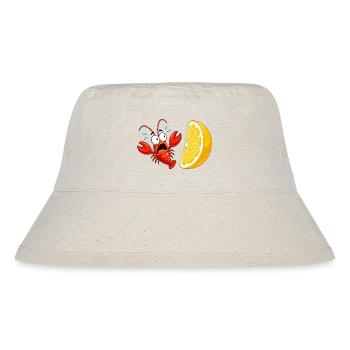 Citrus Crab Spectacle - Stanley/Stella Recycled Bucket Hat - natural - Front