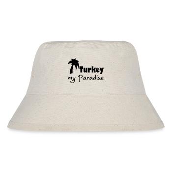 Turkey Paradise - Stanley/Stella Recycled Bucket Hat - natural - Front