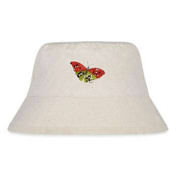 Go Butterfly - Stanley/Stella Recycled Bucket Hat - natural - Front