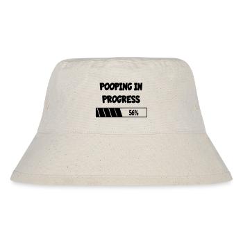 im Werden, Fortschritt * - Stanley/Stella recycelter Bucket Hat - Naturweiß - Vorne