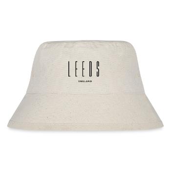 Leeds UK - Stanley/Stella Recycled Bucket Hat - natural - Front