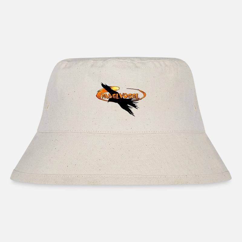Fabelvogel - Stanley/Stella recycelter Bucket Hat - Naturweiß