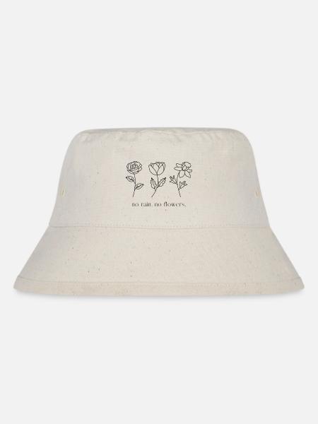 Pas de pluie pas de fleurs - Bob recyclé Stanley/Stella - blanc naturel