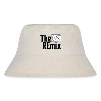 Partnerlook Shirts Familie Kinder Eltern the remix - Stanley/Stella recycelter Bucket Hat - Naturweiß - Vorne