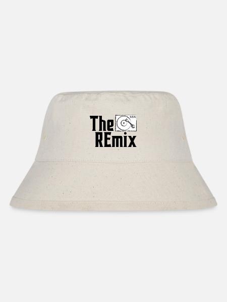 Partnerlook Shirts Familie Kinder Eltern the remix - Stanley/Stella recycelter Bucket Hat - Naturweiß