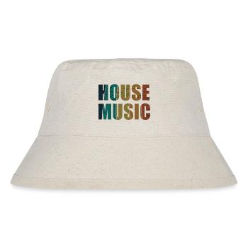 House Music - Stanley/Stella Recycled Bucket Hat - natural - Front