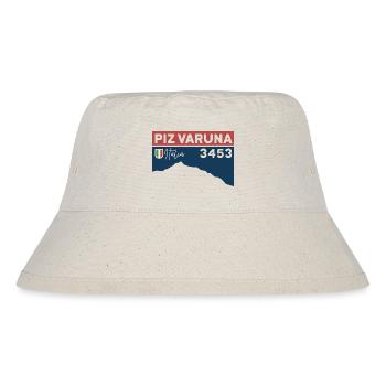 Piz Varuna Skitour Skigebiet Wandern Normalweg - Stanley/Stella recycelter Bucket Hat - Naturweiß - Vorne