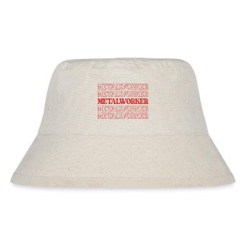 Métallurgiste Métallurgiste Soudeur Forgeron - Bob recyclé Stanley/Stella - blanc naturel - Devant