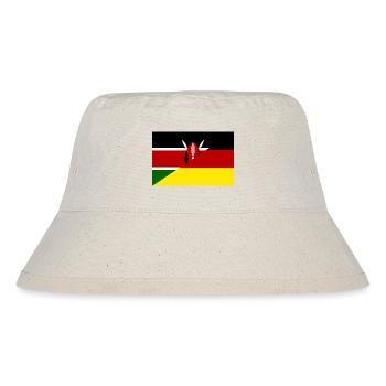 Germany Scotland Flag - Stanley/Stella Recycled Bucket Hat - natural - Front