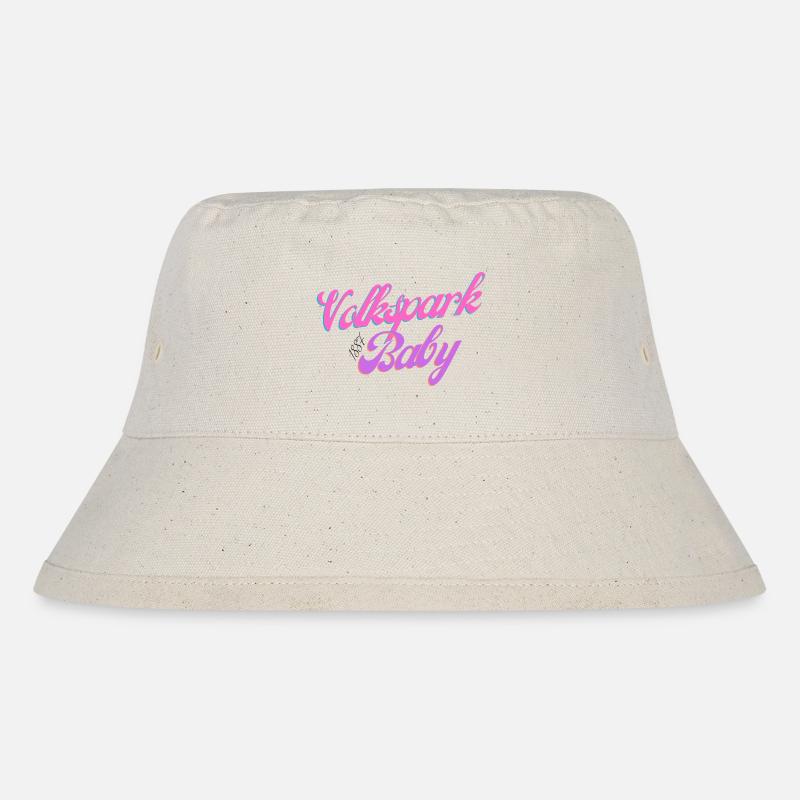 Volkspark Baby 1887 Mädchen - Stanley/Stella recycelter Bucket Hat - Naturweiß