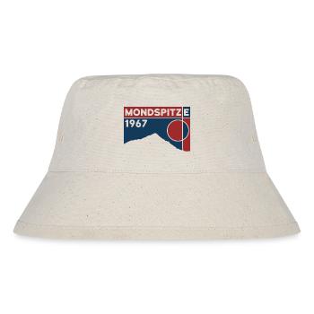 Berg Mondspitze Wandern Höhe Skitour Brandnertal - Stanley/Stella recycelter Bucket Hat - Naturweiß - Vorne
