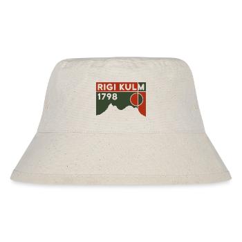 Rigi Kulm Berg Luzern Wandern Souvenir Andenken - Stanley/Stella recycelter Bucket Hat - Naturweiß - Vorne