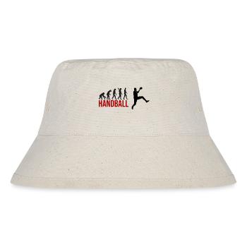 Evolution Handball - Stanley/Stella recycelter Bucket Hat - Naturweiß - Vorne