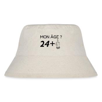 mon âge 25 - Bob recyclé Stanley/Stella - blanc naturel - Devant