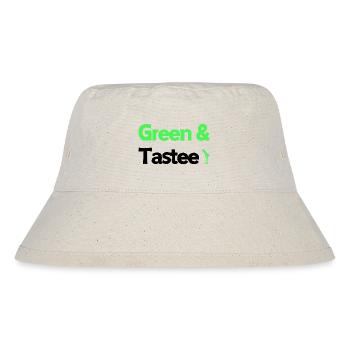 Green & Tastee Golferin - Stanley/Stella recycelter Bucket Hat - Naturweiß - Vorne